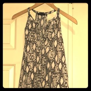 Banana Republic Snake Print top